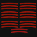 SK422-20pcs Car Wheel Hub Reflective Sticker