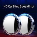 SK402-2Pcs Car Round Adjustable Clear Rearview Mirror