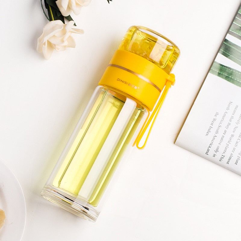 SK356-Tea Separation Mug Double-Layer Portable
