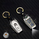 SK327-Compass Keychain Watch Arc Lighter