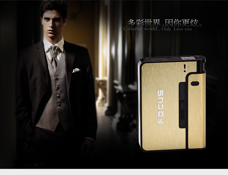 SK496-Portable Automatic Cigarette Case