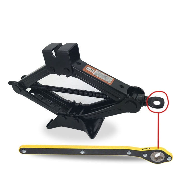 SK409-Car Labor-saving Jack Ratchet Wrench Scissor