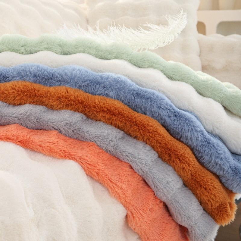 SK314-Rabbit Plush Sofa Cushion