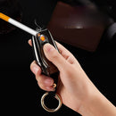 SK327-Compass Keychain Watch Arc Lighter