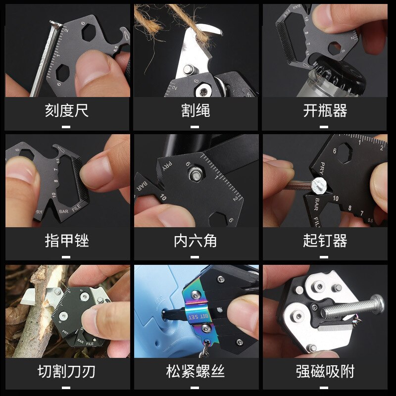 【LM733】Mini Hexagon Folding Tools