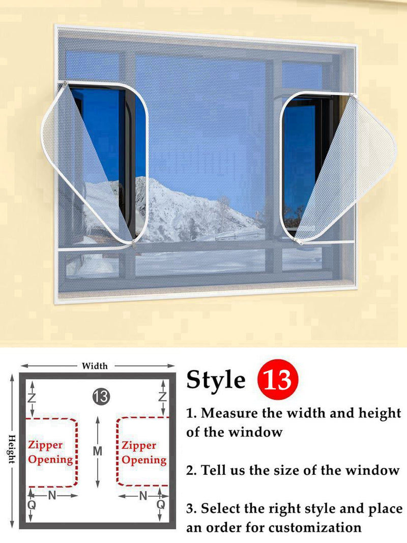 SK326-Window Keep Warm Film Double Layer Windproof Curtain