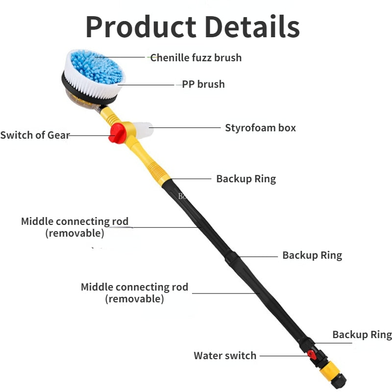 SK463-Car Rotary Wash Brush Kit