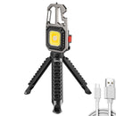 SK405-Mini Flashlight Keychain Can Opener