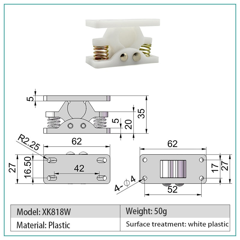 SK435-Heavy Duty Door Catch Door Spring Latch