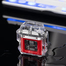 SK395-Outdoor Windproof Waterproof Transparent Body Lighter
