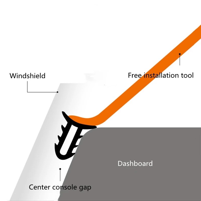 SK354-Auto Dashboard Sealing Strip