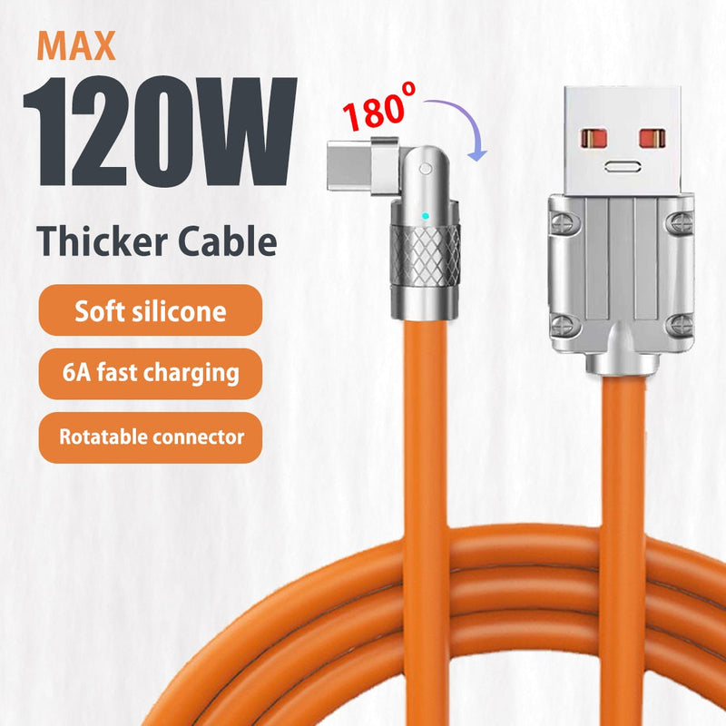 SK511-Super Fast Charging Cable Liquid Silicone