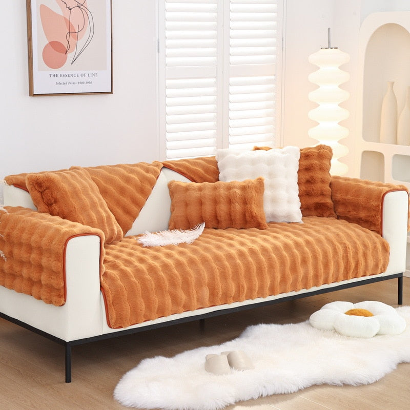 SK314-Rabbit Plush Sofa Cushion