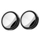 SK402-2Pcs Car Round Adjustable Clear Rearview Mirror