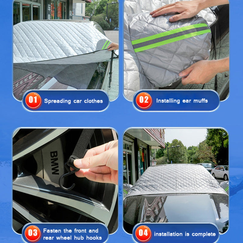SK340-Car Windshield Snow Cover