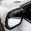 SK439-Car Rear View Mirror Sticker Rain Eyebrow