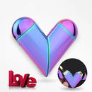 SK535-Heart Shaped Gas Folding Lighter