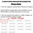 SK326-Window Keep Warm Film Double Layer Windproof Curtain