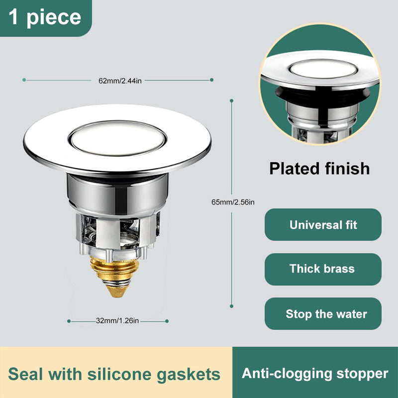 SK200-Bathroom Sink Drain Stopper