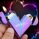 SK535-Heart Shaped Gas Folding Lighter