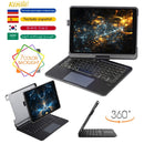 SK195-Rotate Backlit Touchpad Keyboard Case