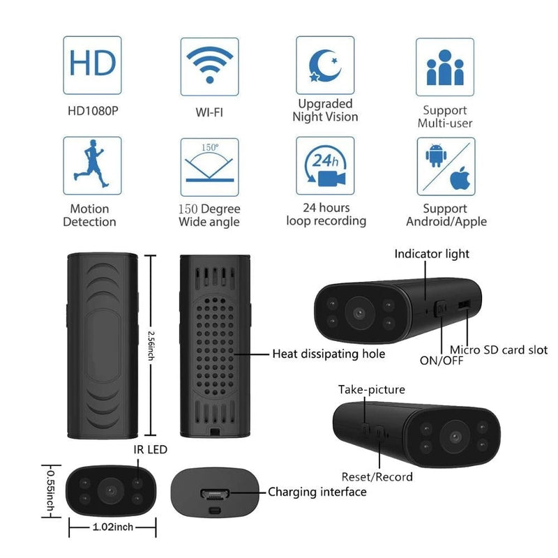 SK468-Mini Home Security Camera