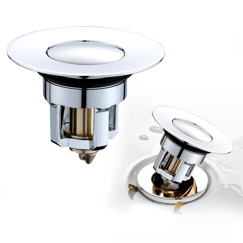 SK334-Wash Basin Sink Leaking Plug Push Type