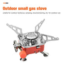 SK320-Windproof  Ignition Lotus Gas Burner With Adapter