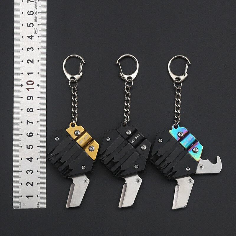 【LM733】Mini Hexagon Folding Tools