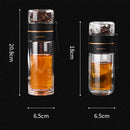 SK356-Tea Separation Mug Double-Layer Portable