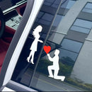 SK978-Rear windshield Car Decals Waterproof