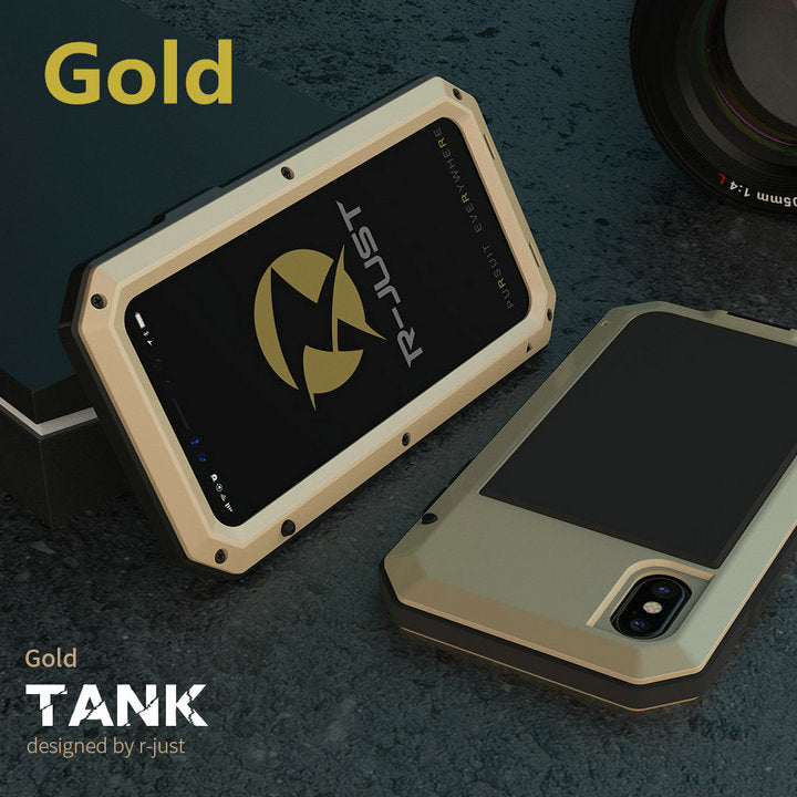 SK343-Heavy Duty Protection Armor Metal Phone Case