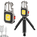 SK405-Mini Flashlight Keychain Can Opener