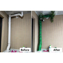 SK366-Simulation Bamboo Bark Tube Green