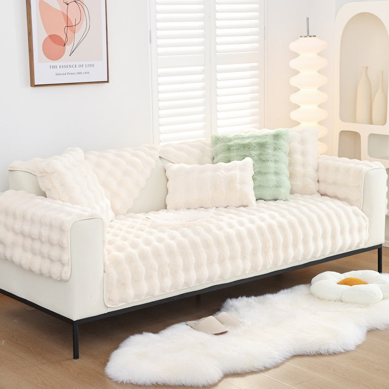 SK314-Rabbit Plush Sofa Cushion