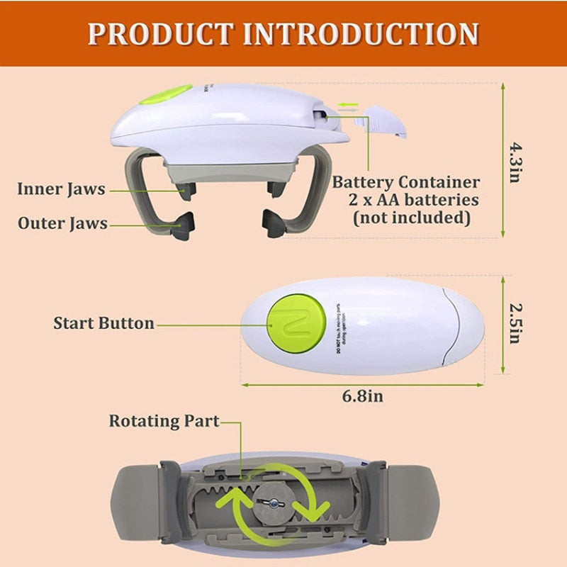 SK453-Electric Can Opener
