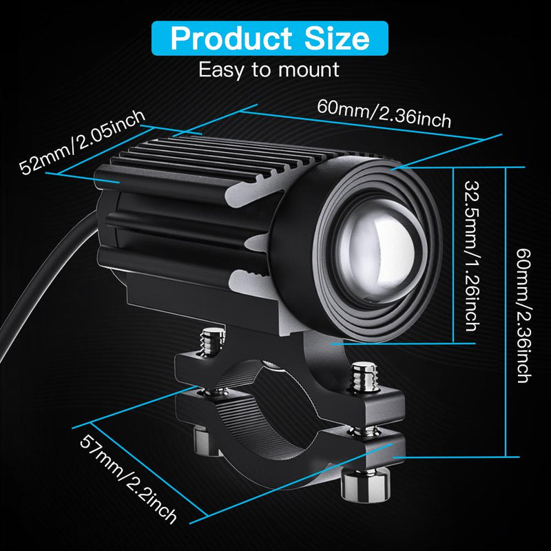 SK240-Led Motorcycle Spotlight