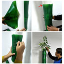 SK366-Simulation Bamboo Bark Tube Green