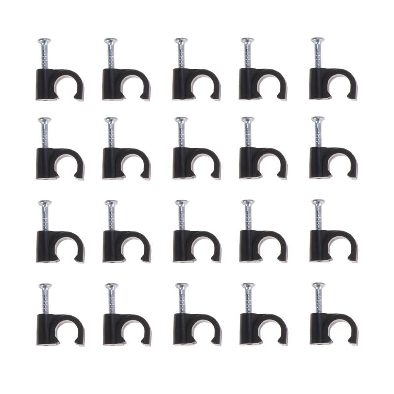 SK308-100pcs Plastic Cable Clips