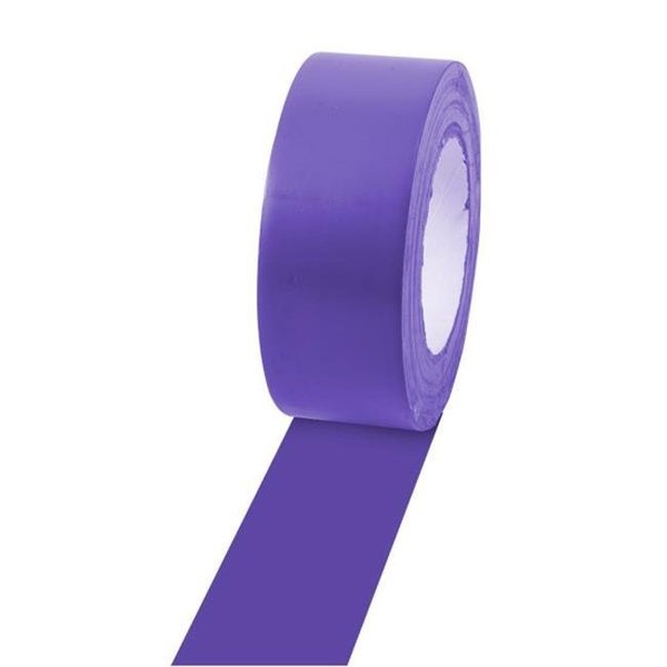 WL01 1PC Swivel 2 in. x 36 Yards Vinyl Floor Tape; Purple