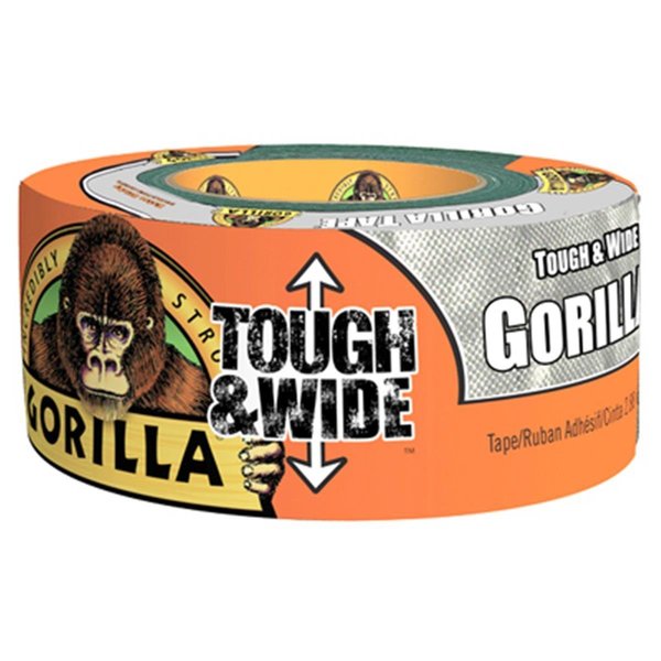 WL01 1PC Gorilla Glue 2.88 in. x 30 yards Tough & Wide Gorilla Tape, Silver
