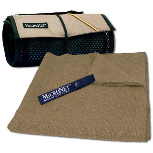 WL01 Mcnett 69025 Microterry Towel Lg - Mocha