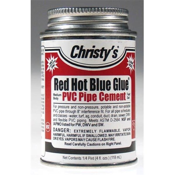 WL01 1PC Eat-In 4 Oz Red Hot Blue Glue Low VOC
