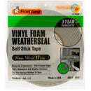 WL01 1PC Thermwell Products Thermwell V442H Foam Weather-Strip Tape; Gray - 0.25 x 0.12 in.