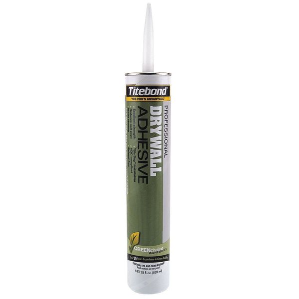 WL01 1PC Titebond Construction Adhesive, 28 oz, Cartridge, Beige