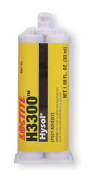 WL01 1PC Loctite Acrylic Adhesive, H3300 Series, Yellow, 1:01 Mix Ratio, Not Rated Functional Cure, Dual-Cartridge