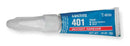 WL01 1PC Loctite Instant Adhesive, 401 Series, Clear, 0.1 oz, Tube