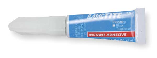 WL01 1PC Loctite Instant Adhesive, 406 Series, Clear, 0.1 oz, Tube