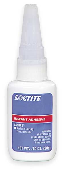 WL01 1PC Loctite Instant Adhesive, 493 Series, Clear, 1 oz, Bottle