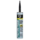WL01 1PC Dap Construction Sealant, 10.1 oz, Cartridge, Black, Polyurethane Base